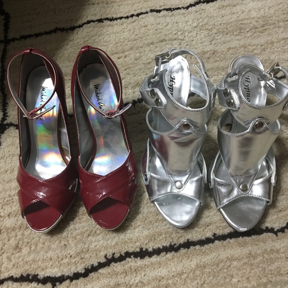 Bundle Stiletto High Heel Shoes sz 7